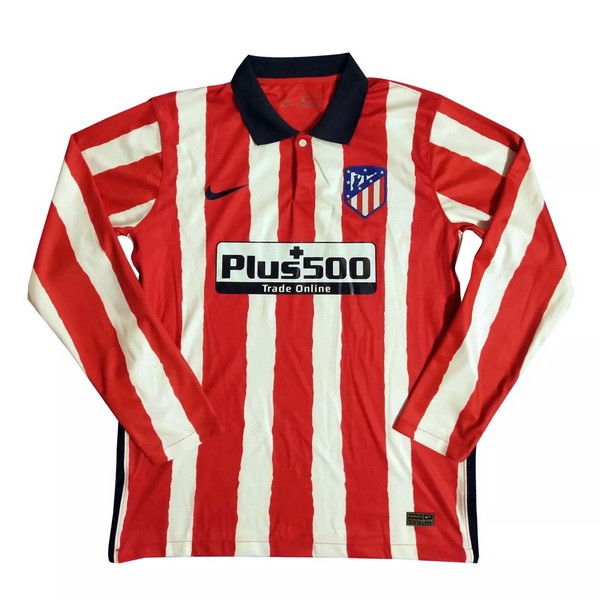 Tailandia Camiseta Atlético De Madrid 1ª Kit ML 2020 2021 Rojo